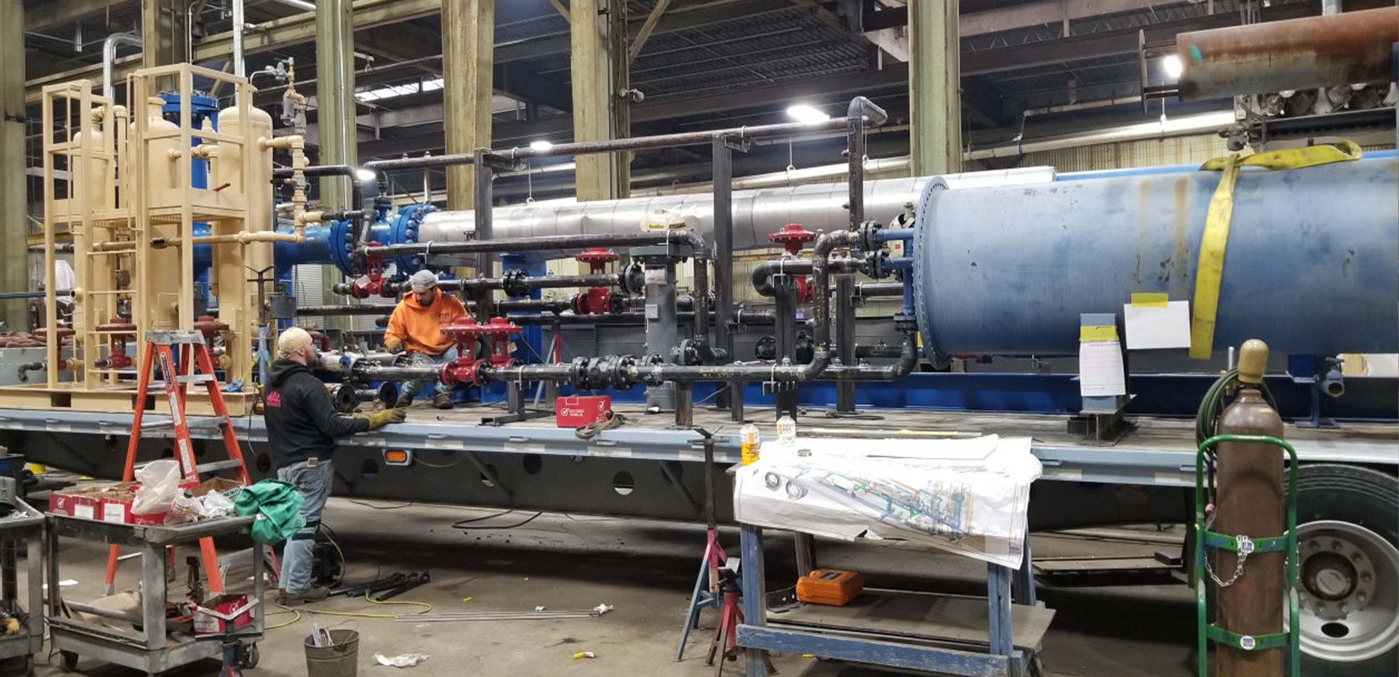 SSMI workforce and mechanical service team