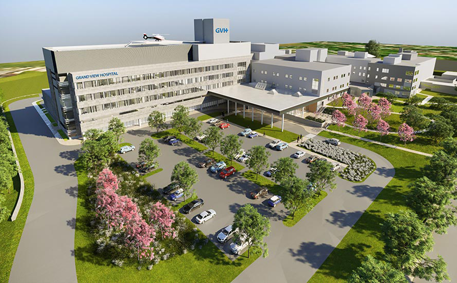 Grand View Hospital Pavilion project